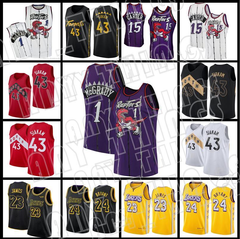 

Tracy 1 McGrady Basketball Pascal 43 Siakam Vince 15 Carter Jerseys Russell 0 Westbrook Carmelo 7 Anthony Anthony 3 Davis 6 23 James Men city, Men jersey