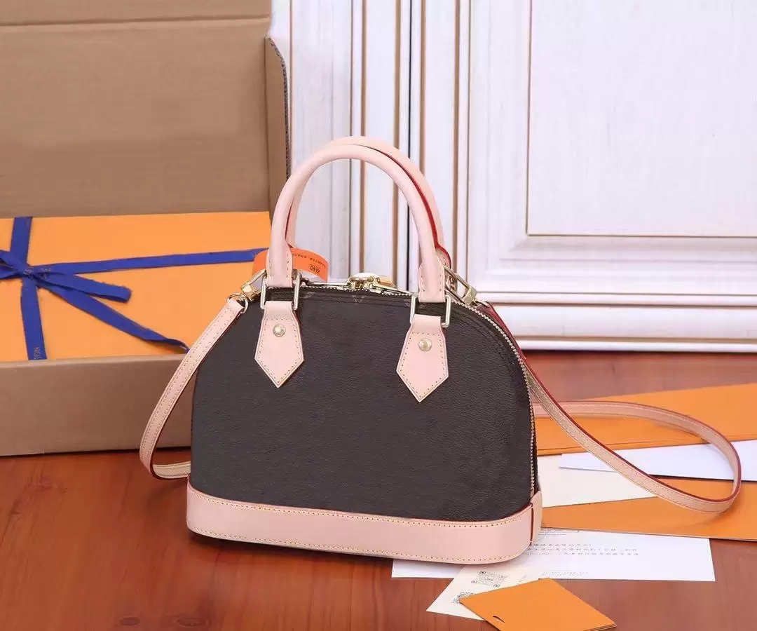 

Purse Handbag Viutonity M53152 Handbags BB Luxurys ALMA Bag Louiseity Shell Messenger Leather Bags Designer Shoulder Tote Women Hmnnr