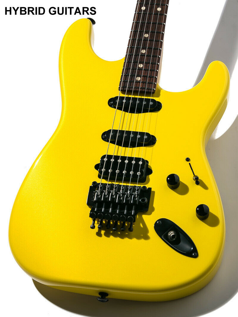 Suhr J Select Series Classic S FRT Yellow Lemon Freeze electric guitar-image-759967877