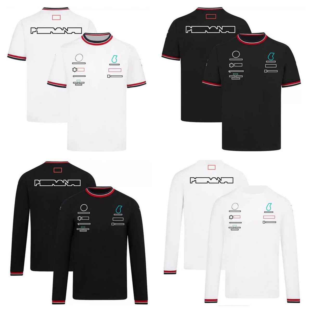 

2022 new F1 racing T-shirt team short-sleeved jersey with the same customization
