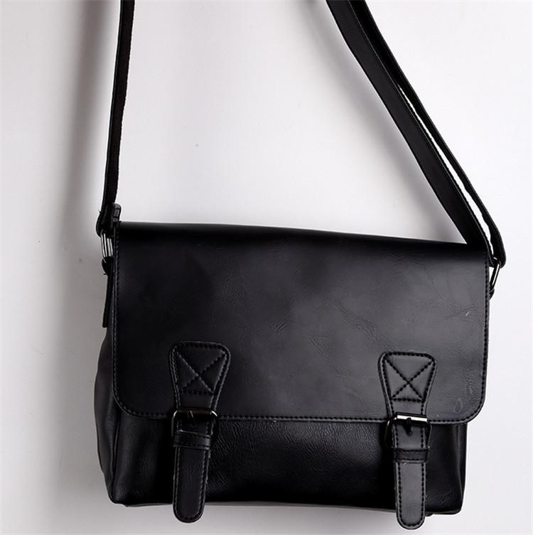 

Briefcases Leather Business Bag Laptop Briefcase PU Fireproof Document BagBriefcases, Black