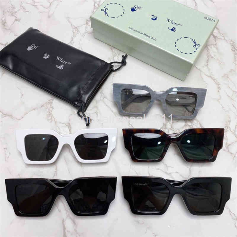

Sunglasses off men's ow box same White women's fashion eri003