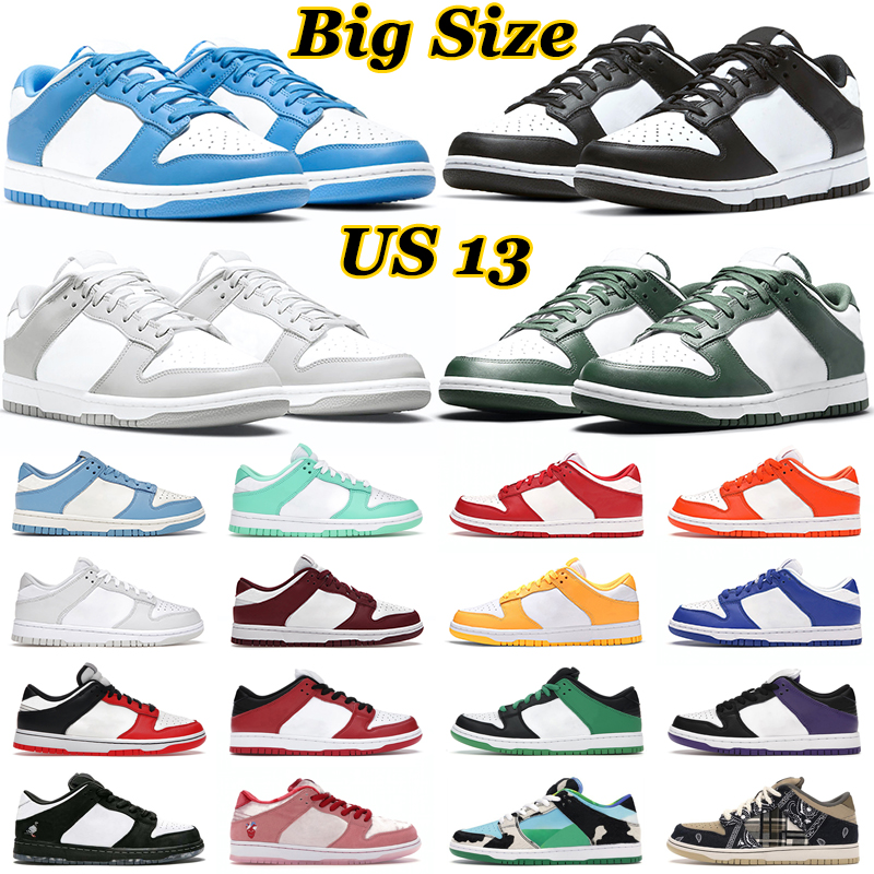 

2022 Big Size Casual Shoes Men Women Black White Panda Pigeon UNC Photon Dust Grey Fog Syracuse Michigan Court Purple Varsity Green Mens Trainers Sports Sneakers, 23