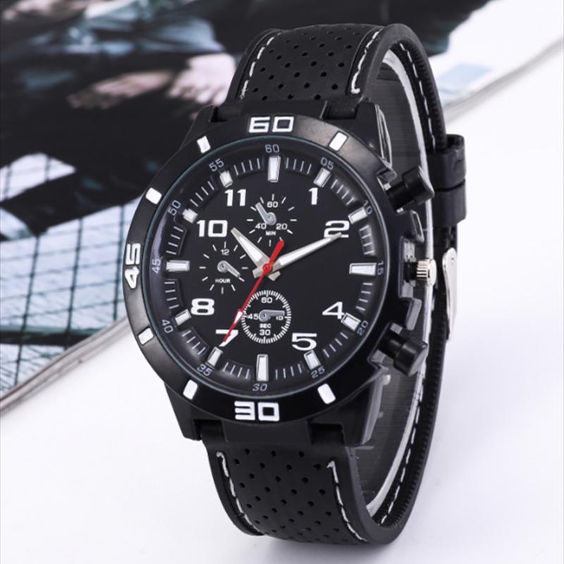 

Wristwatches 2022 Jewelry Gifts Women Creative Sports Silicone Strap Men Quartz Watches, 01