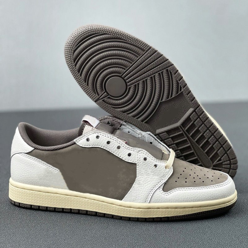 

Limited Edition 1 Low Reverse Mocha Basketball Designer Shoes Sail University Red Ridgerock Fashion Sport Sneakers Vintage Trainers High Quality Ship With Box, White varsity red black