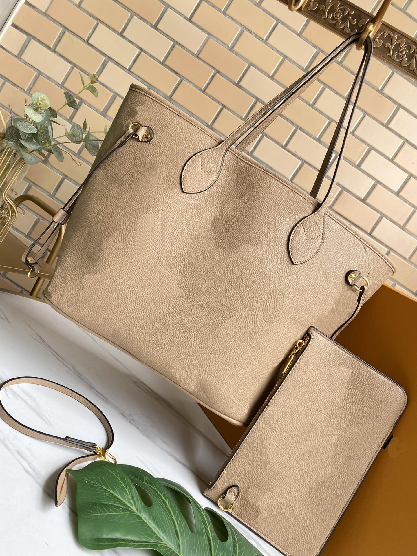 

Designer Luxury Shopping Bag 2pcs / Set Designer Tote Women's Handbag With Wallet High Quality Leather Fashion New Bags Women's Handbags 45685, 45685#black