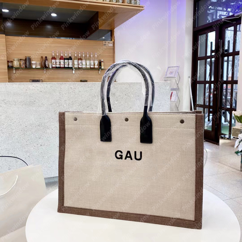 

2022 Womens Totes Handbags Women Handbag Designer Rive Tote Luxurys Designers Bags Shoulder Bags Crossbody Bag Purses IN LINEN 2204021L, Ship by fedex