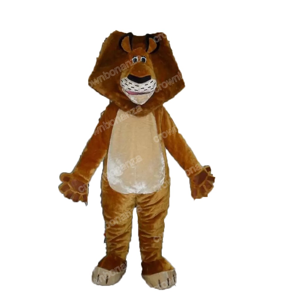 

Halloween Lion Mascot Costume Cartoon Anime theme character Adults Size Christmas Carnival Birthday Party Outdoor Outfit, As picture