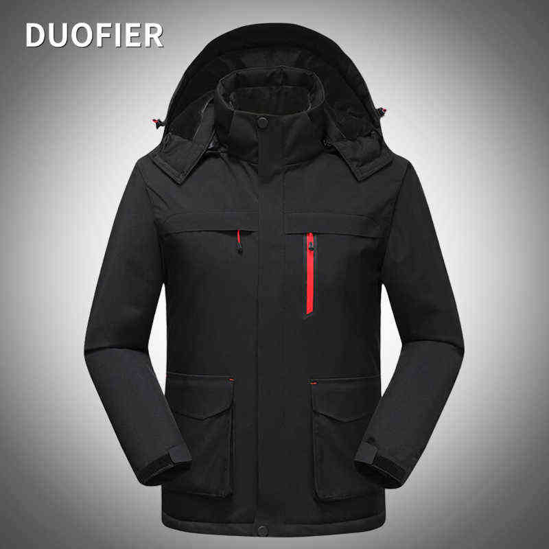 

New Men Women Waterproof Jacket Electric Heating Hooded Coat Winter Windproof Jackets Snow Parkas Mens Thermal Solid Overcoat L220623, Njr17red