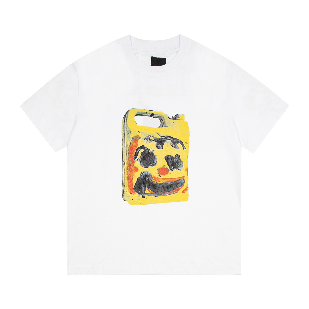 

2022ss spring and summer new high grade cotton printing short sleeve round neck panel T-Shirt Size: m-l-xl-xxl-xxxl Color: black white B103