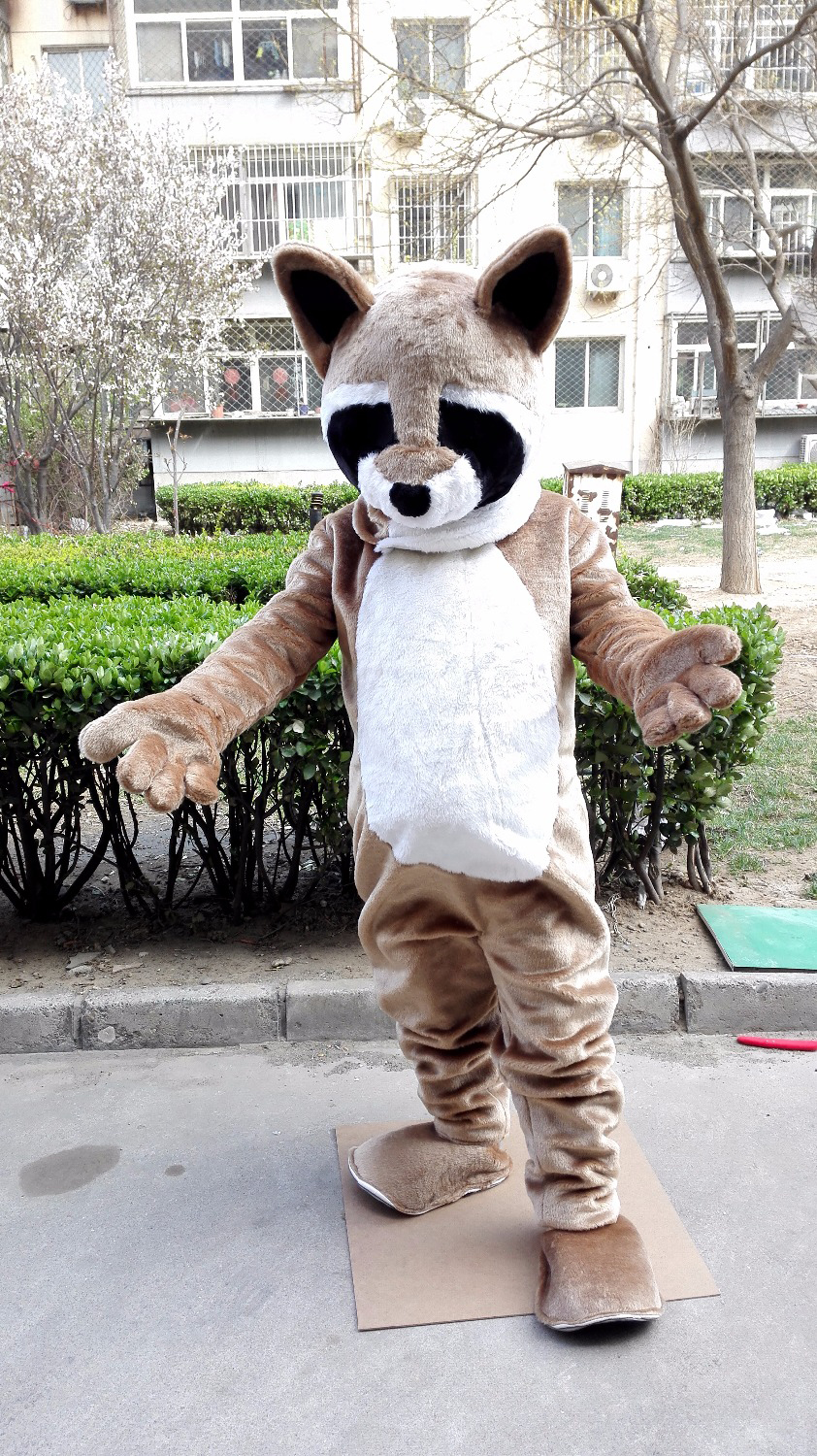 

raccoon mascot costume custom fancy costume anime kits mascotte fancy dress carnival costume41139, Grey