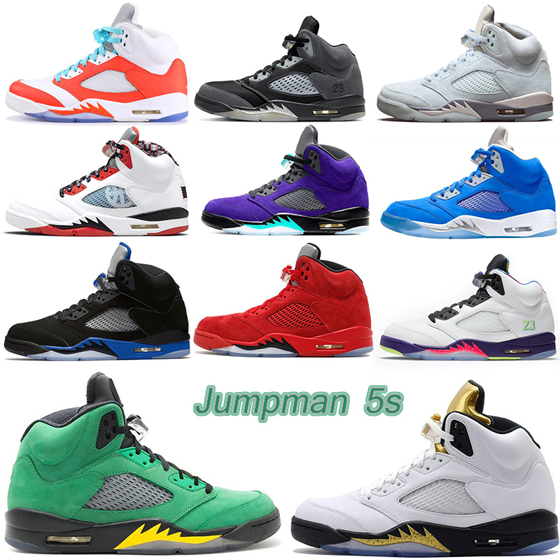 

Men 5s Basketball Shoes Easter Jade Horizon Jumpman 5 Raging Red Racer Blue Bluebird Oreo Bull What The Fire Concord Green Bean Mens Sports Trainer Sneakers US 7-13, Please leave a message