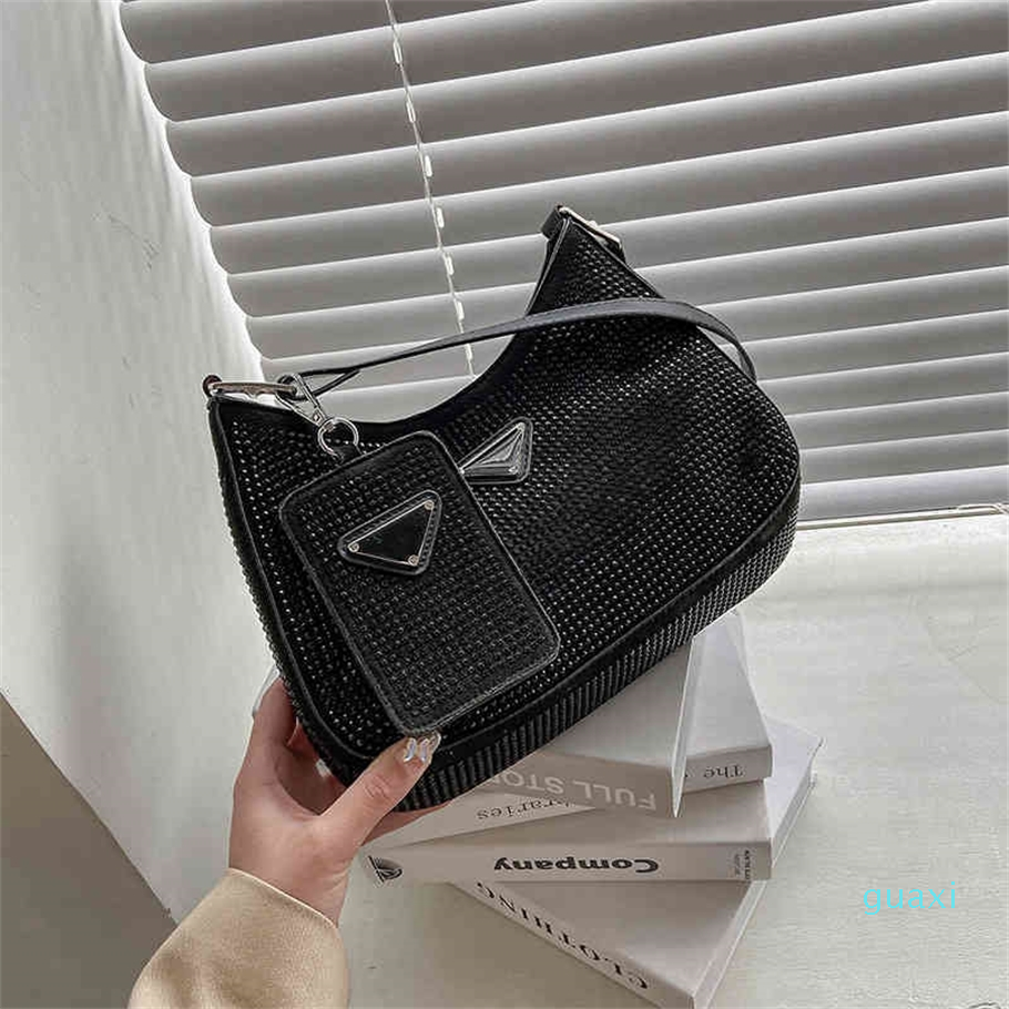 Trend Fashion Design Sacs Wanghong aisselles lettre tempérament étranger boulette sac à main de dame