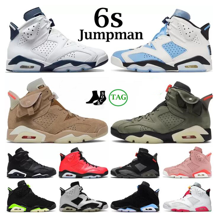 

men women 6s basketball shoes jumpman 6 UNC Carmine White Midnight Navy British Khaki Olive Black Cat Bordeaux Bred Defining Moment mens trainers sports sneakers, Please contact us