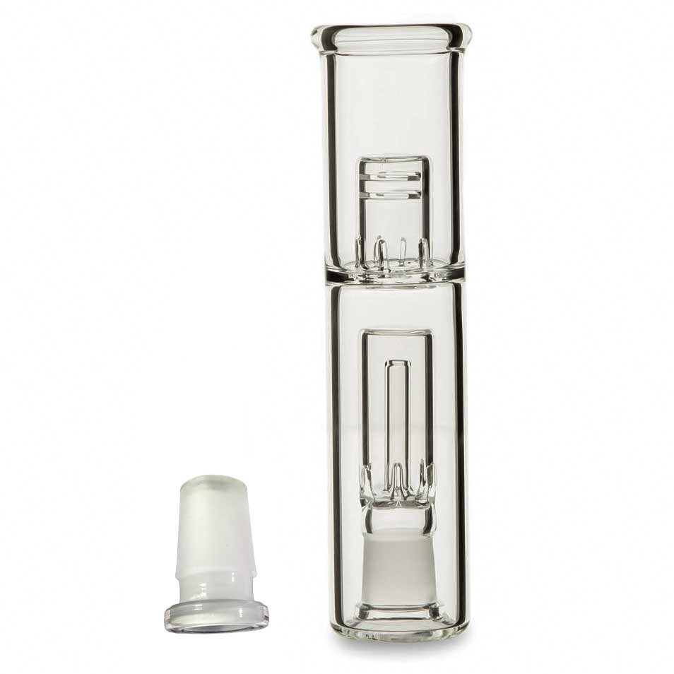 

Osgree Smoking Accessory 10mm to 14mm male female adapter with HYDRATUBE WATER TOOL Bubbler Glass Attachment Water Bong Pipe kit fit for dynavap Davinci IQ & IQ2