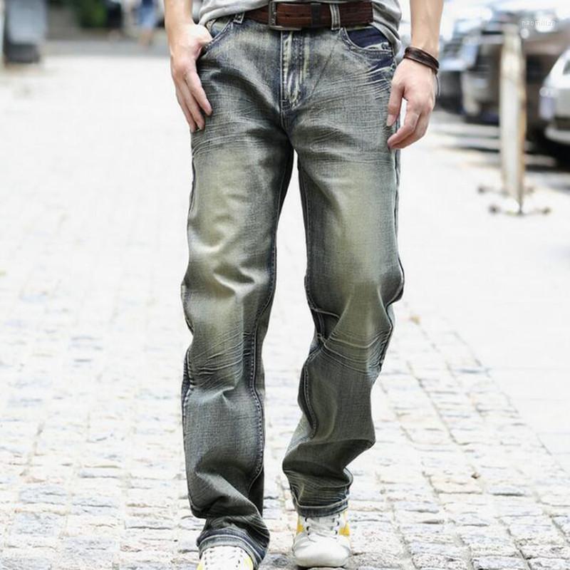

Men's Jeans Classic Besign Loose Baggy Retro Men Denim Pants Plus Size Vintage Trousers Streetwear Clothing Naom22, Hs530