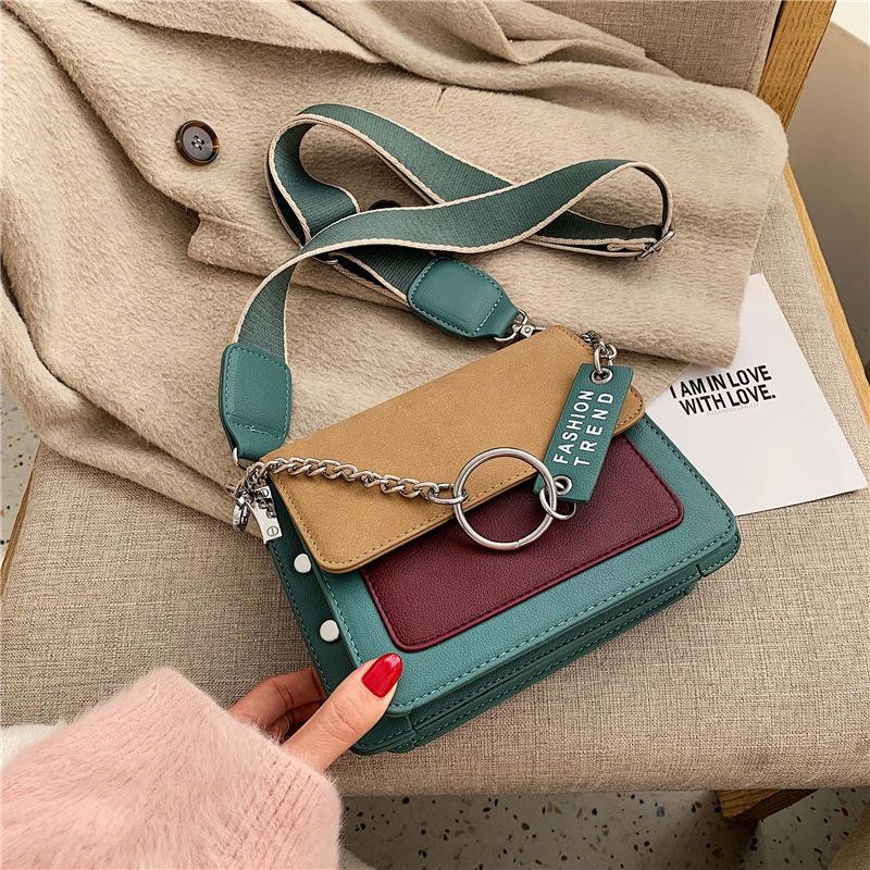

Cross Body Women's Shoulder Bag Handbag Star Crossbody 2022 -Spring-Summer France Texture This Year Small Square BagCross, See chart