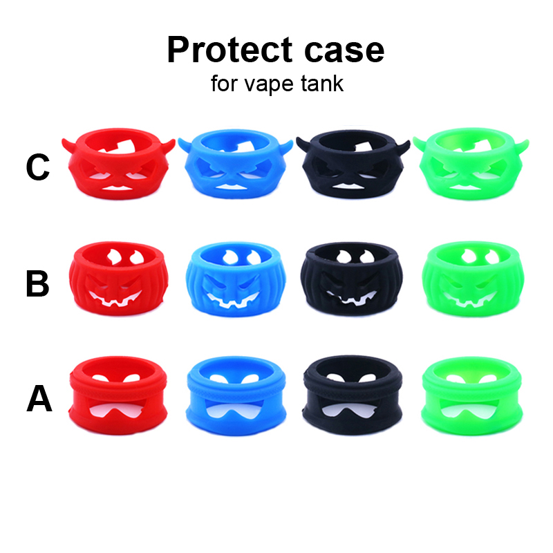 

bubble glass tube vape Ring vapeband silicon ring vape band cover case for zeus x kylin m Valyrian 2 Pro TPD