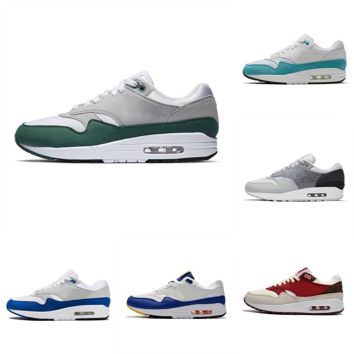 

NEW 1 Men Women Running Shoes 1s Patta Aqua Noise Black Grey Monarch Night Maroon Baroque Brown Cave Stone Saturn Gold London Amsterdam Elephant Mens Sports Sneakers, Please contact us