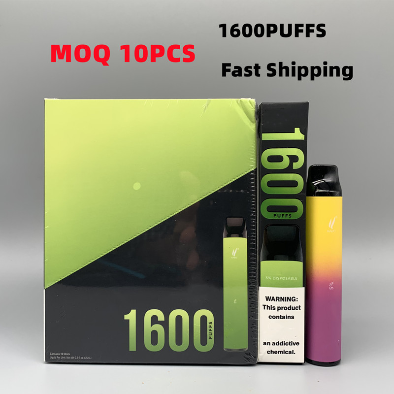 

1600 Puffs XXL Vapes Disposable Eletronic Cigarette Vape 1500 4ml 650mAh 32colors 10 pack bar plus Bulk free starter kit puffbar elfbar