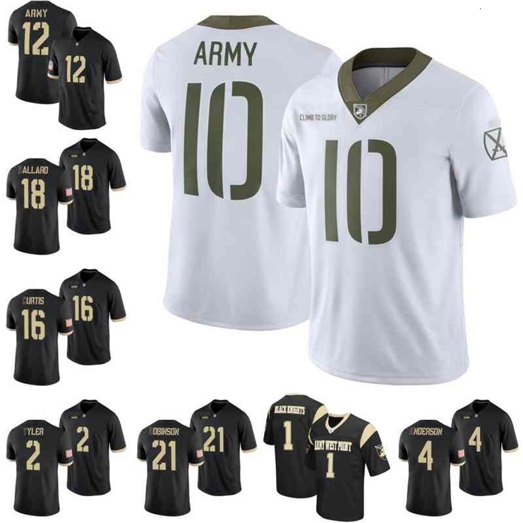 

N3740 21 Tyrell Robinson Army Black Knights Jersey Tyhier Tyler Ryan O'Keefe Christian Anderson Marlon Williams Kelvin Hopkins Jr. Jabari Laws, Youth s-xl