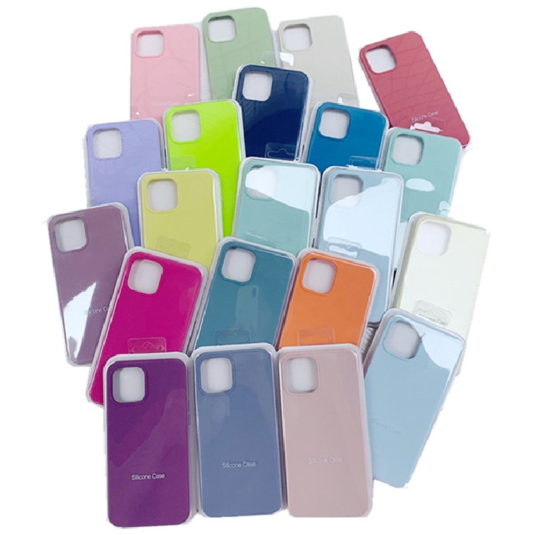 

original square liquid silicone phone cases for iPhone 13 12 11 Pro Max Mini X XR XS Max 7 8 6s Plus Shockproof Soft Case