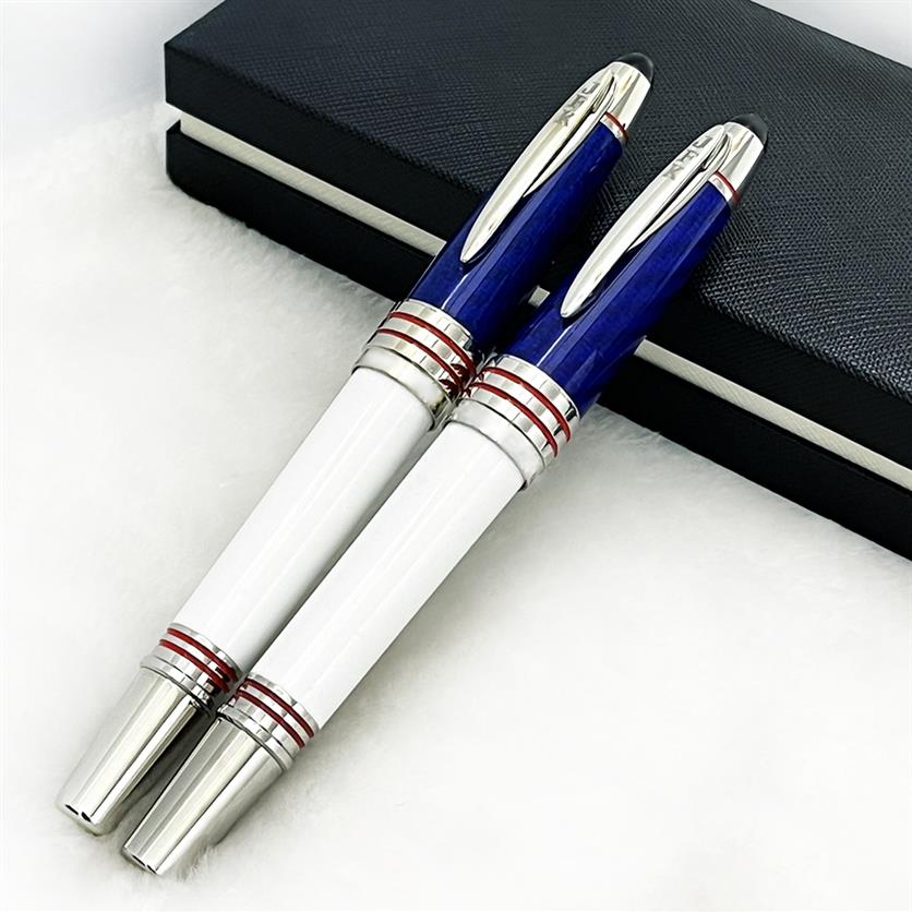 

YAMALANG JFK Luxury carbon fibra Fountian pens Rolelrball pen Ballpoint Stylos299G, As picture show
