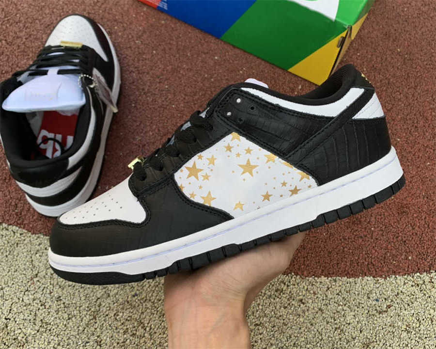 Shoes Chunky Low Black Stars men women Low White Black-Metallic Gold top quality mens trainers sports fashion Outdoor sneakers