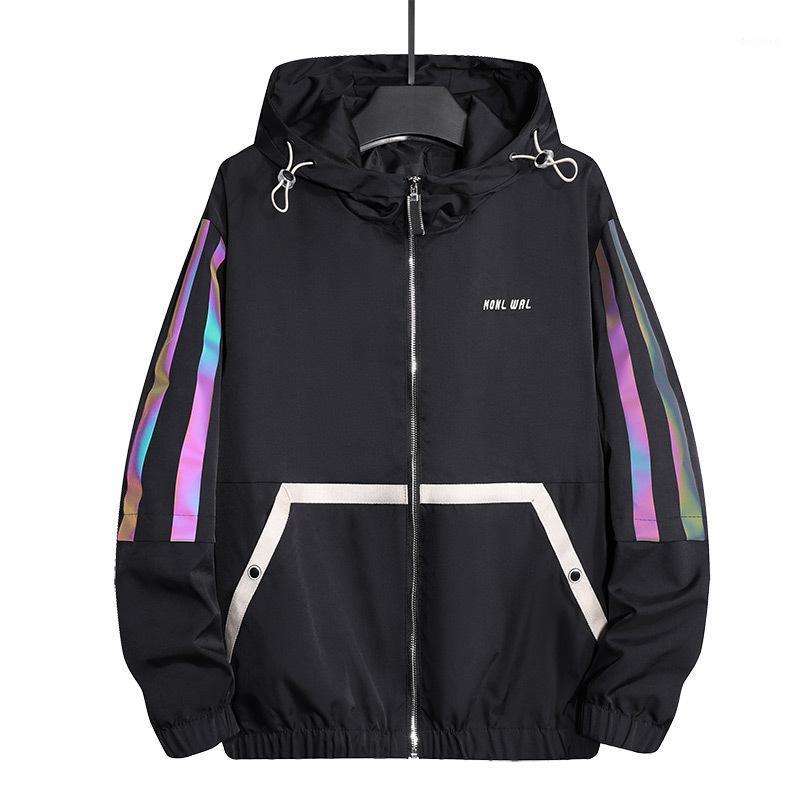 Men's Jackets Spring Autumn Casual Loose Basic Jacket Coat Men Fashion Clothes Mens Windbreaker Man Clothing Outerwear Plus Size M-8XL