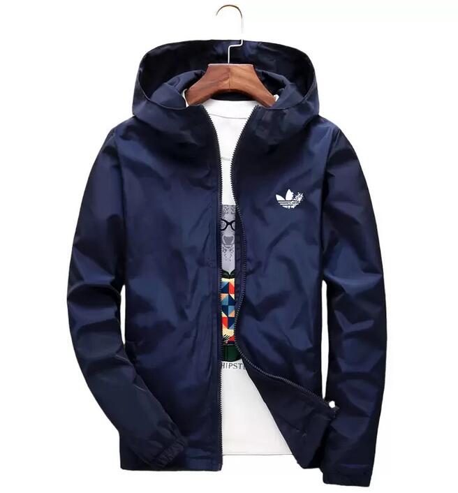 

2022 designer Outdoor Jacket Hooded Waterproof Coat Men Spring Autumn Male Zipper Jacket Sportswear Windbreak Climbing