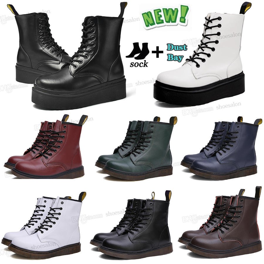 

2022 men women dr doc Martin 1460 marten boots doctor 1640s Martins Smooth Leather Oxford Winter Shoes Ankle Half Black white mens fashion platform snow booties, Shoesalon