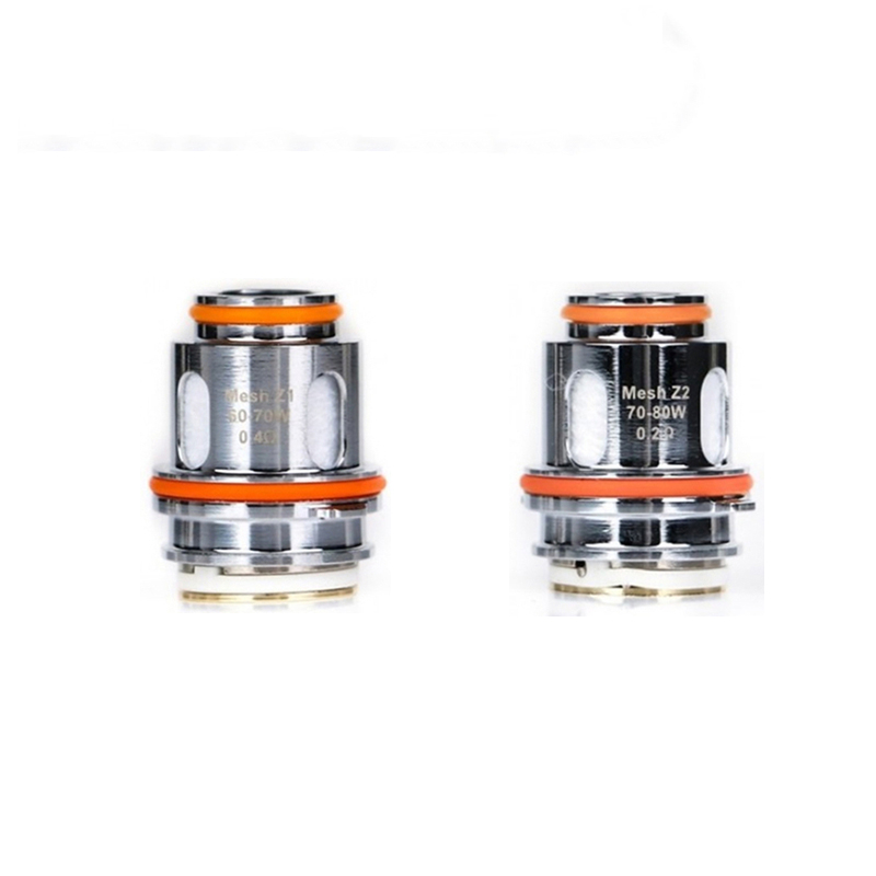 

In Stock Electronics Zeus Mesh Z1 0.4ohm & Z2 0.2ohm Coil Replacement Coils Z Sub Ohm SE Tank Z200 Obelisk 120FC Z