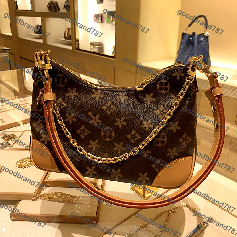 

Luxurys designers womens BOULOGNE CrossBody bag Shoulder Bags Letter Handbag ladies purse Leather Chains Clutch Handbags YSLity louiseity