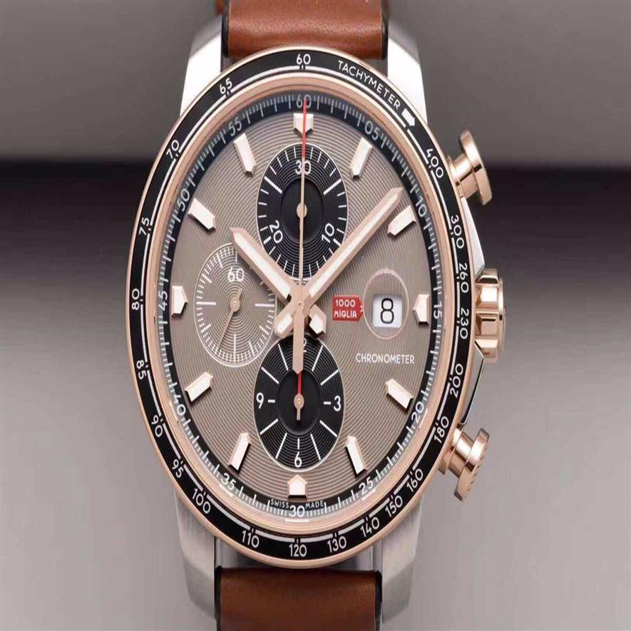 

V7 factory creates classic racing limited edition watch diameter of 44mm and a thickness of14mm. It is equipped with a7750movement255c, As shown