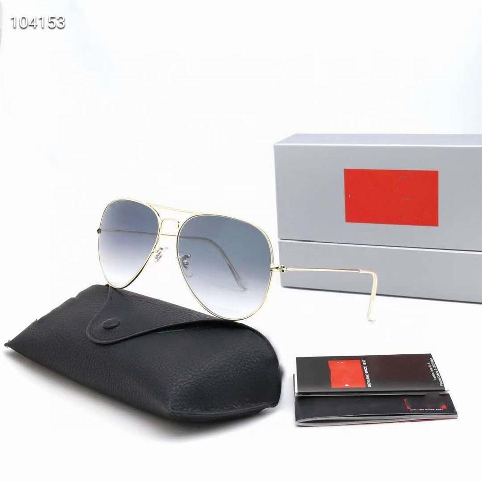 selling fashion Mens Retro Aviator Sunglasses Glass Sunglasses Toad Mirror Glasses Drive Driving Goggles for Men and Women281a