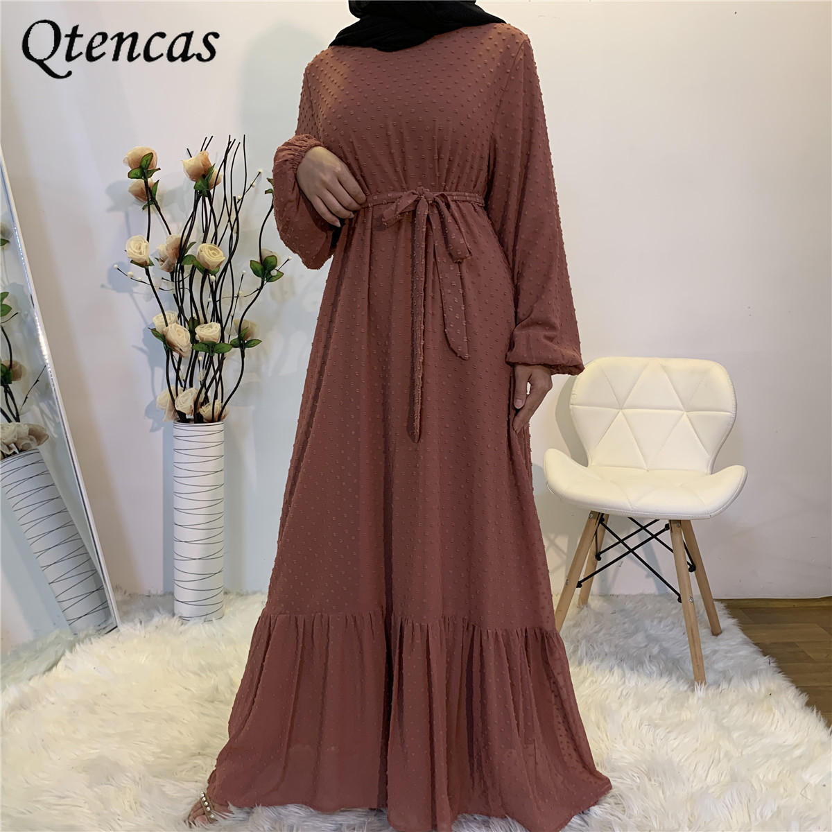 

Muslim Dress Women Turkey Dubai Abaya Kimono Caftan Marocain Hijab Dresses Islamic Clothing Robe Longue Femme Vestidos Largos