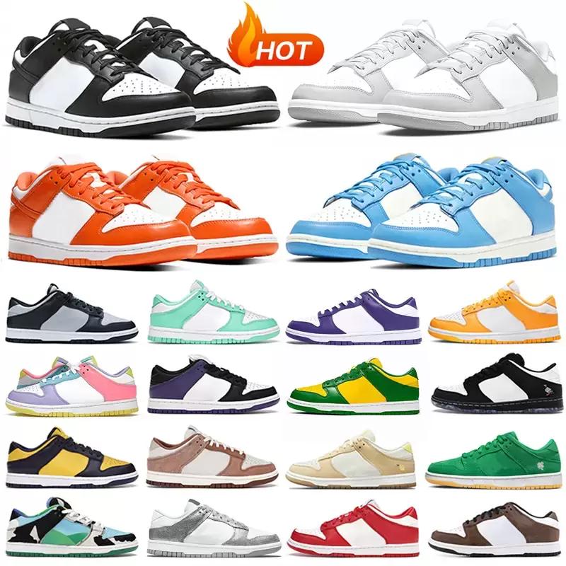 

UNC Casual Shoes for men women dunks Panda sneakers Syracuse Grey Fog University Red Varsity Green womens sports trainers 36-47, Shimmer