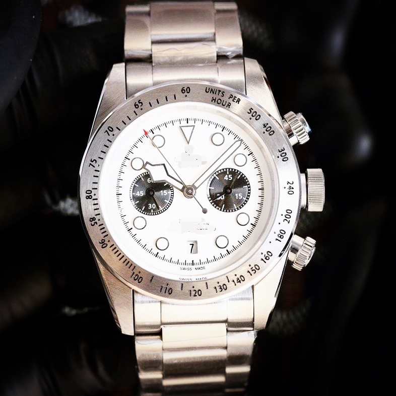 

Mens Watch 42mm Automatic Mechanical Movement Watches Full Stainless Steel sliding WristWatches Super luminous montre de luxe waterproof Fashion Watches luxury, 1#