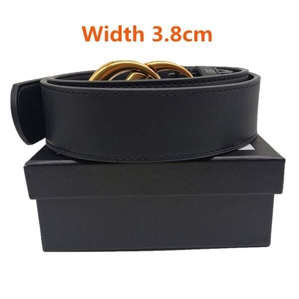 

Men's Designer Belt Men And Women Fashion Letter Genuine Leather Smooth Buckle Classic Casual Luxury Belts Gift With Box, Multi