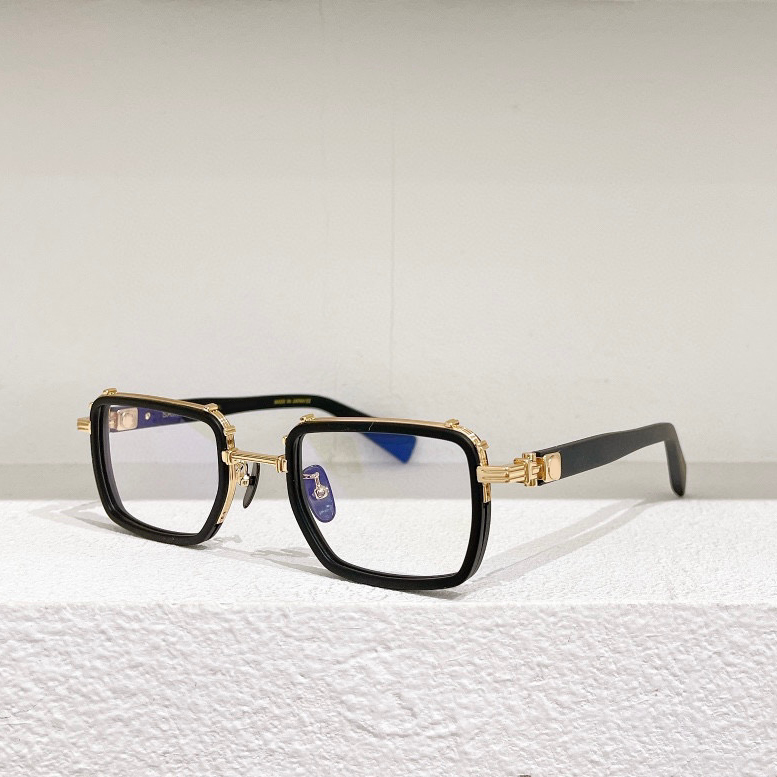 Optical Eyeglasses For Men Women Retro BPX-122A Style Anti-blue light lens Plate Full Frame With Box