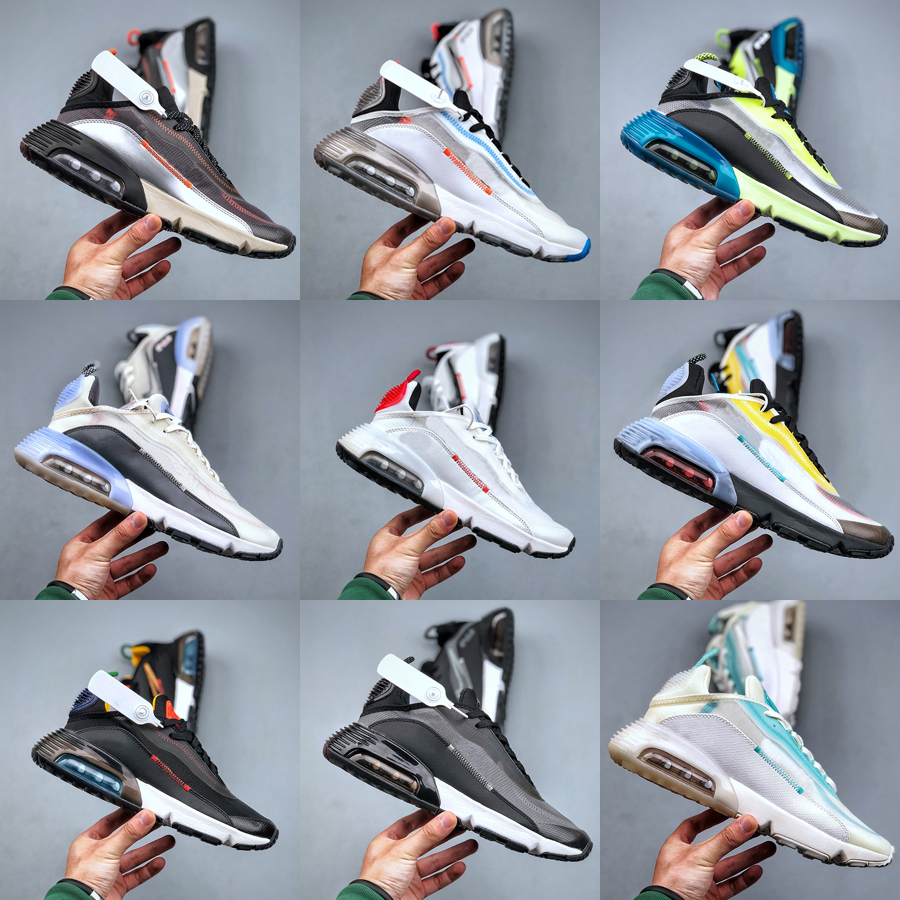 Men And Women 2090 Running Shoes Triple BLack Mens Women Bred Light Blue Cora Oreo fashion Sneakers Trainer Sports Shoe 36-45