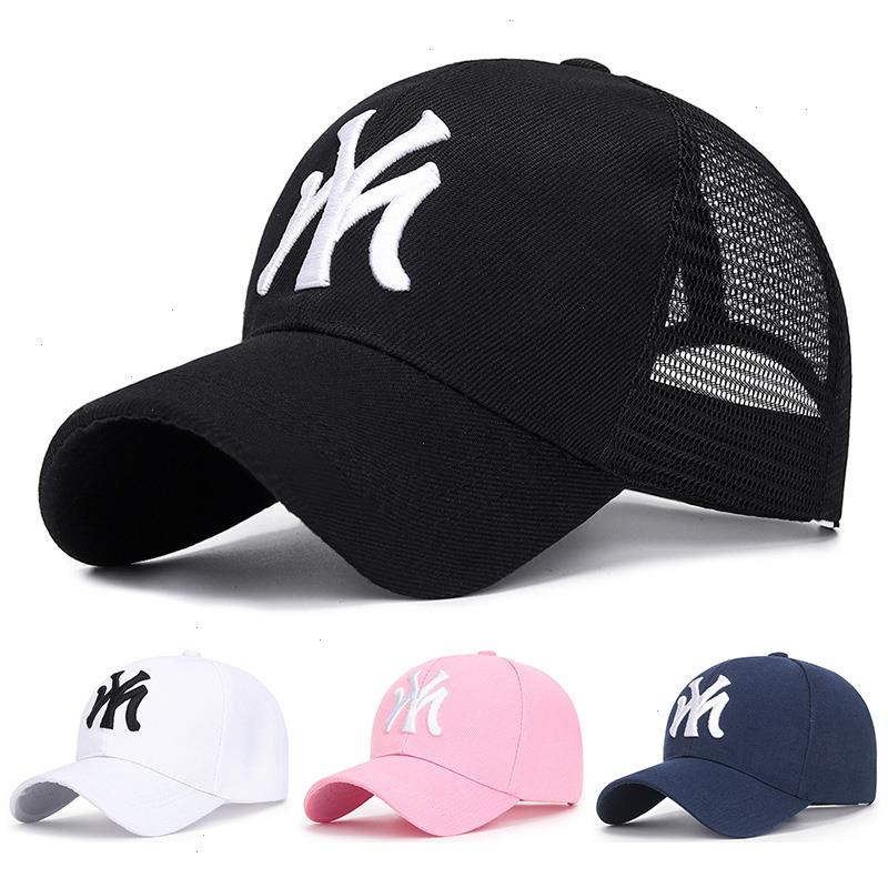 Womens Embroidery Fashion My Baseball Caps For Lady Mens Spring Summer Hip Hop Bonnet Male Female Black Hat