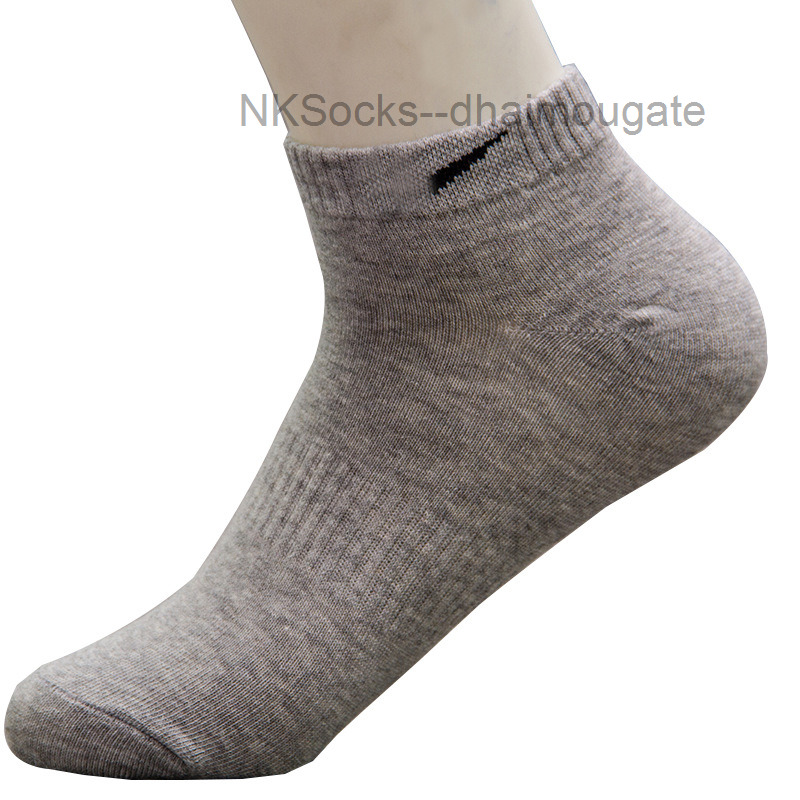 

Classic Men's Fashion Socks Hook Brand Combed Cotton Sweat Absorbing Breathable Medium Tube Sports Striped Solid Sock Casual Men Women Luxury Wear Sportsocks 8riq, Nk short tube white