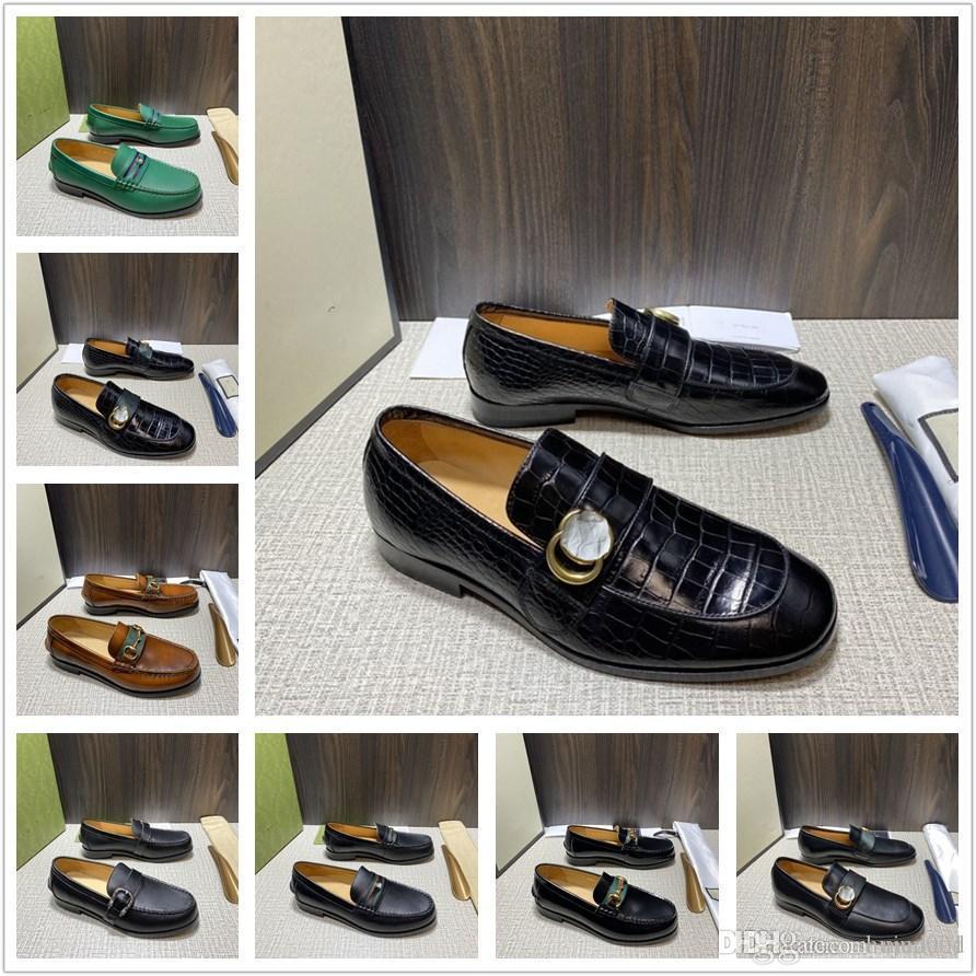 

C7 Original 2021 Office Mens Dresses Shoes Men Formal Shoes Leather Luxury Fashion Groom Wedding Shoe Men's Oxford Designer Dress Pointed Toe 33, #01