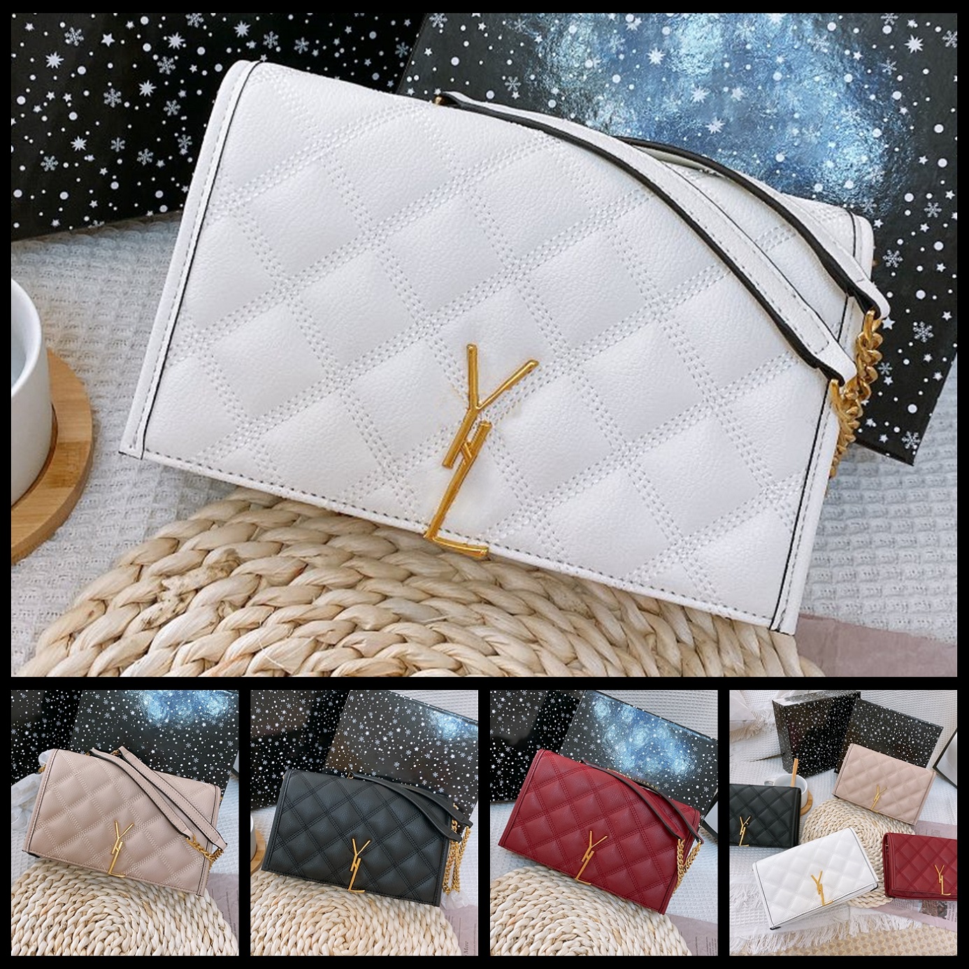 

5A Designer Messager Bag Luxury HandBag France Brand Shoulder Bags Women Purse Crossbody Bags Cosmetic Tote Wallet by dqshoe01 S141 01, #1