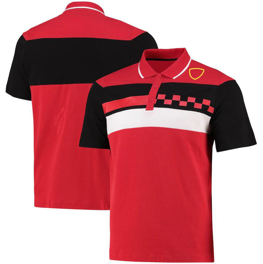 

F1 racing lapel T-shirt 2022 new summer short sleeve