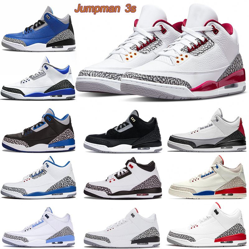 

International Flight 3 Men Basketball Shoes Jumpman 3s Racer Blue Midnight Navy True UNC Cool Grey Trainers Sneakers Walking Jogging, Please leave a message