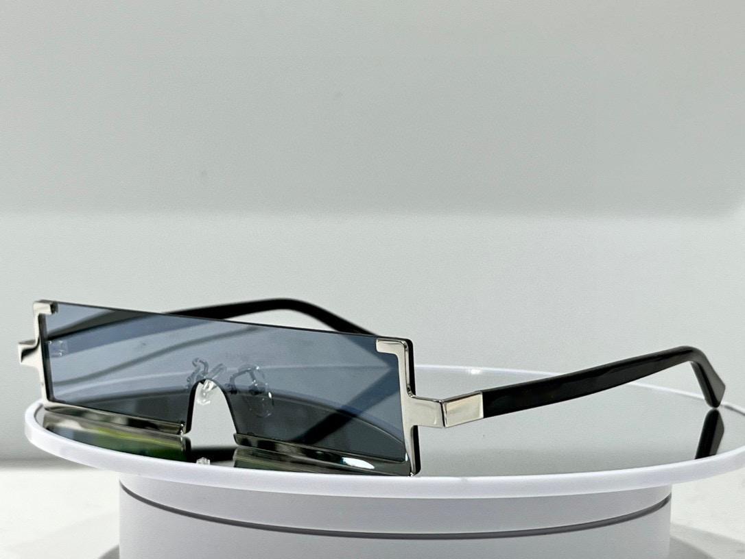 Sunglasses Men and Women Summer Style BPS-201A Anti-Ultraviolet Retro Plate Half frame Eyeglasses Random Box