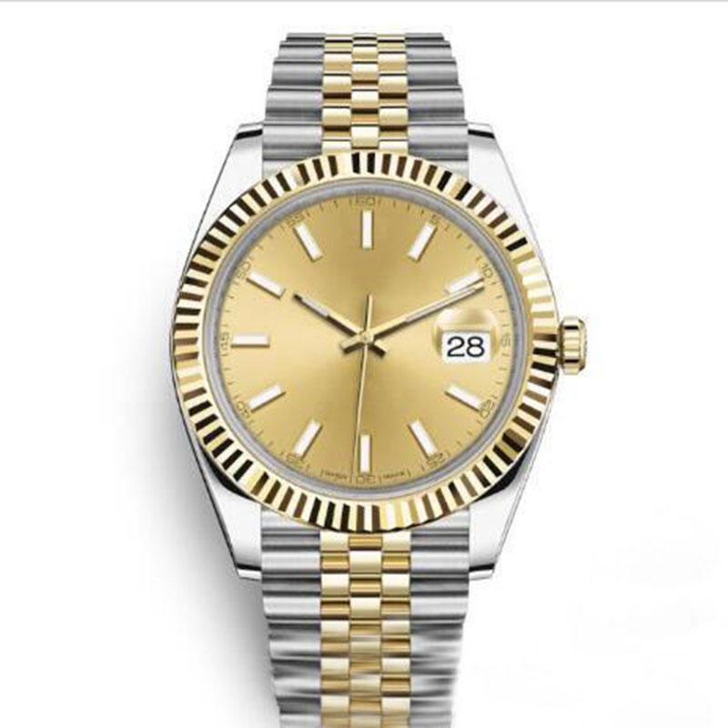 2020 Silver Sapphire glass Date just gold 41mm Automatic Mechanical Movement Steel Men Watch Automatic Winding Fashion Sports Wristwatches jlfash-image-788354111