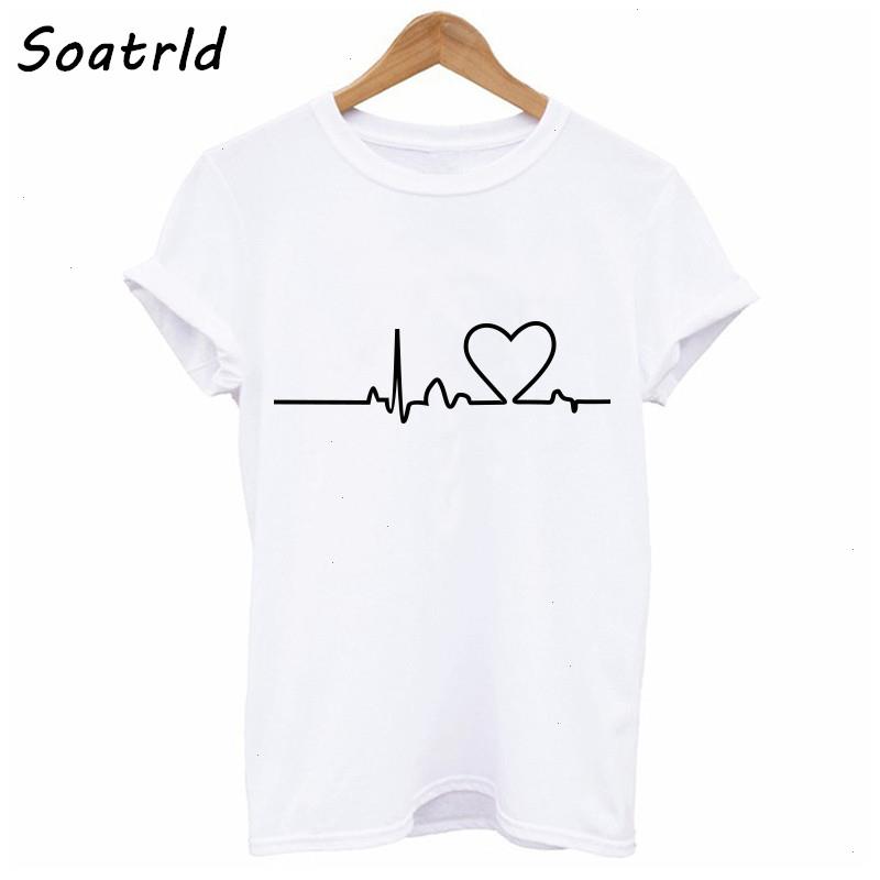 

Brand Arrivals Harajuku Summer T Shirt Women Fashion Love Printed T-shirt Woman Tops Casual Plus Size Female T-shirts, Color11